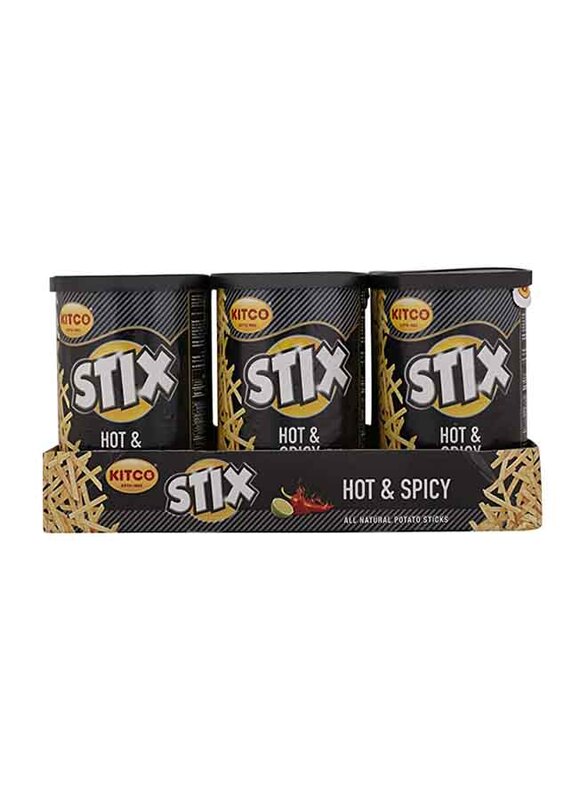 

Kitco Stix Hot & Spicy Chips, 6 x 45g