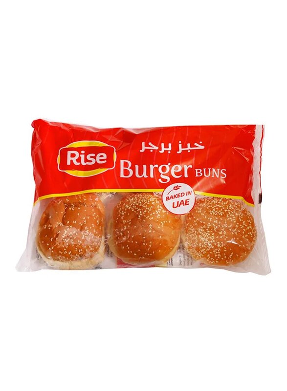 Rise Burger Buns 360g