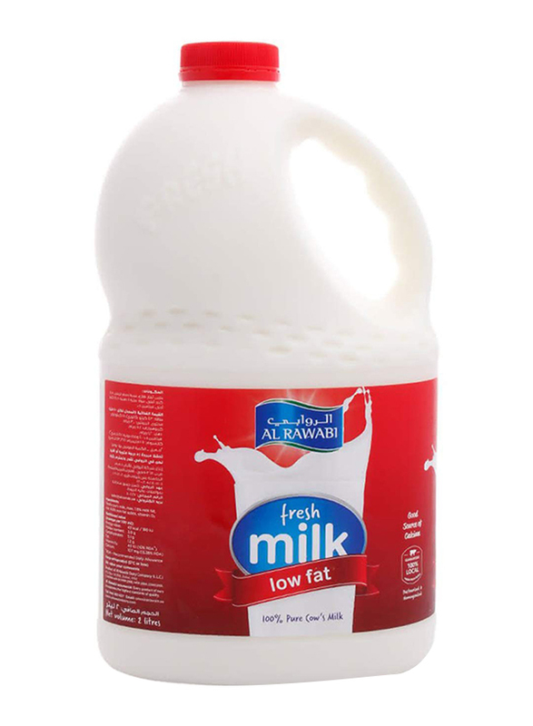 

Al Rawabi Low Fat Fresh Milk, 2L