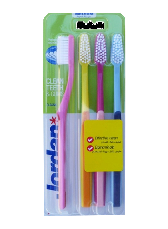 

Jordan Jordon Toothbrush Medium 4 pcs