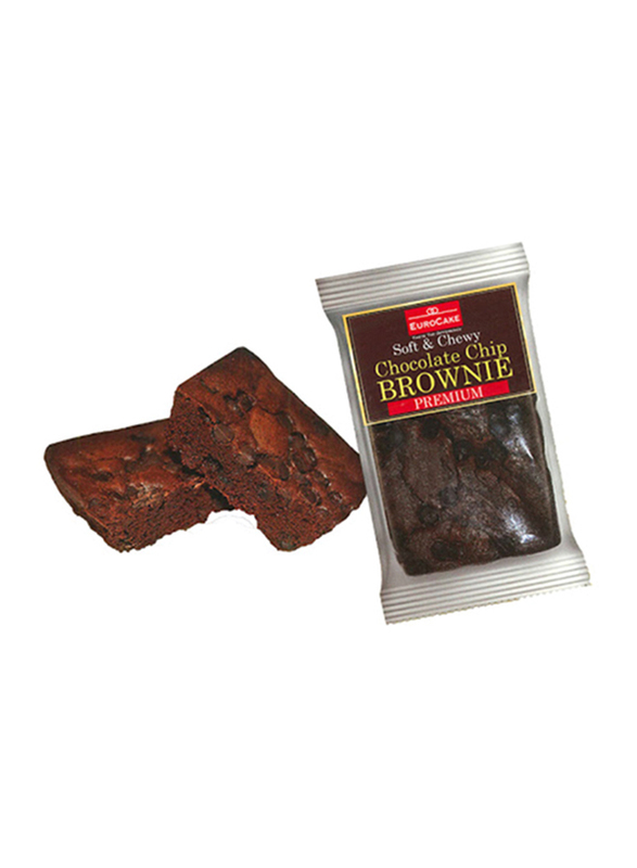 

Eurocake Chocolate Chip Brownie, 12 x 60g