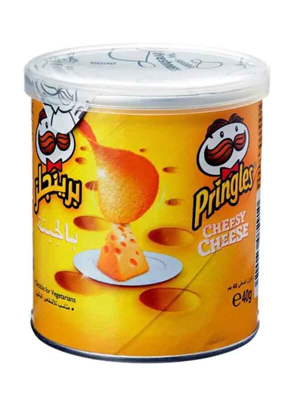 

Pringles Cheesy Cheese Flavoured Chips, 40g