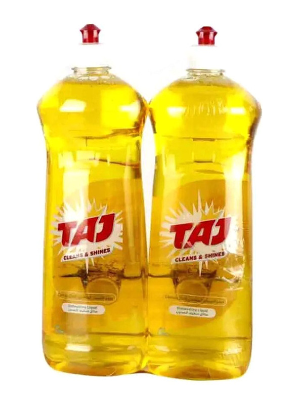 

Taj Lemon Dishwashing Liquid 1L x Pack of 2