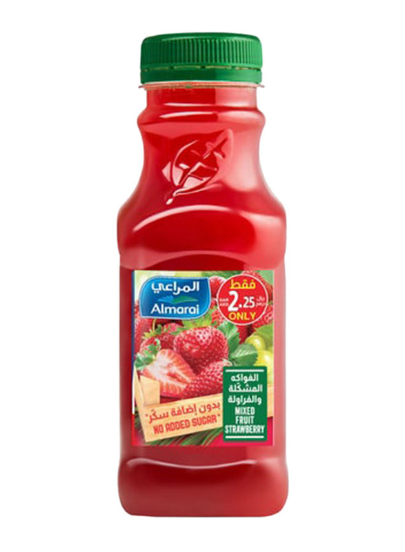 Almarai Juice Mixed Fruit Strawberry 300Ml Nsa