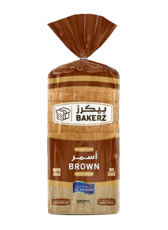 

Al Rawabi Sliced Brown Bread, 600g