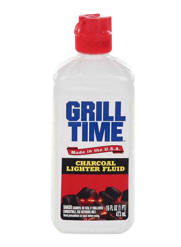 

Grill Time Charcoal Lighter Fluid, 473 ml, Multicolour
