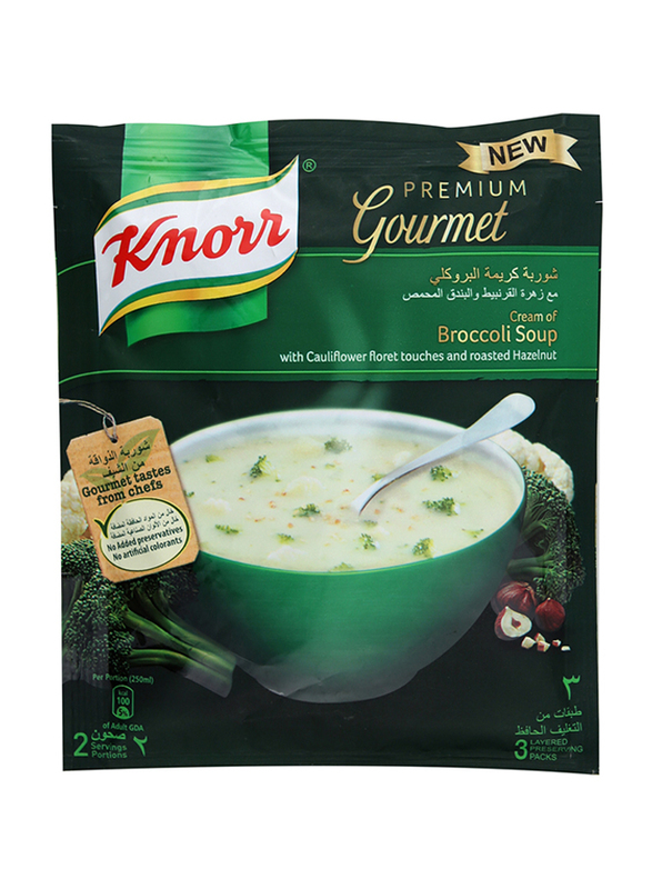 

Knorr Broccoli Cauliflower Soup 44 m