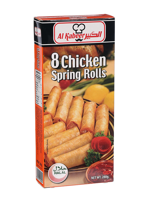 

Al Kabeer Chicken Spring Rolls 280 g