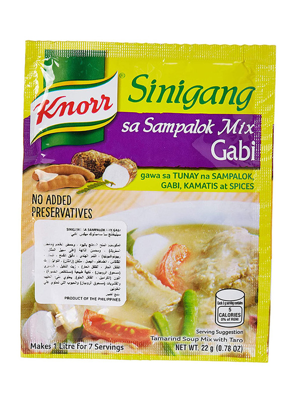 Knorr Sinigang Sa Sampalok Mix With Gabi 22 g