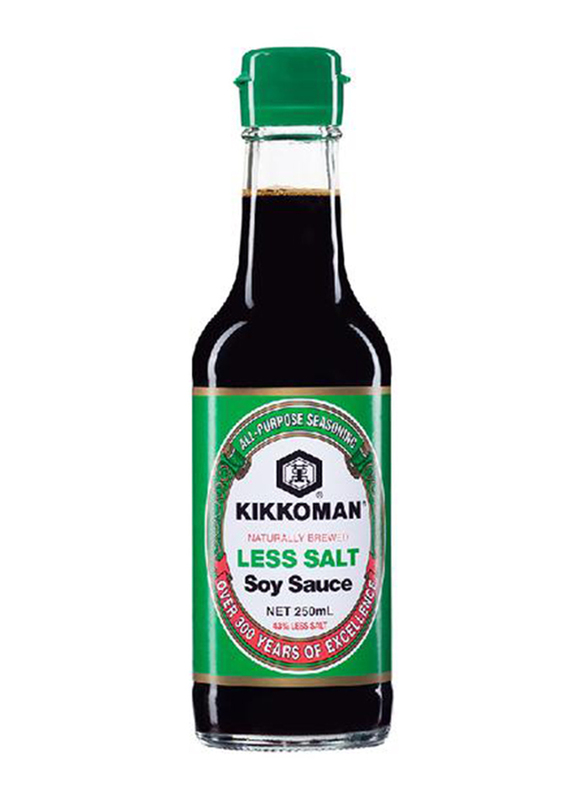 

Kikkoman Less Salt Soy Sauce 250 ml