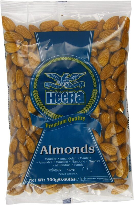 

Hira Almonds Shelled 300Gm
