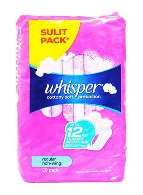 

Whisper Cottony Soft Regular 20Pcs Pkt