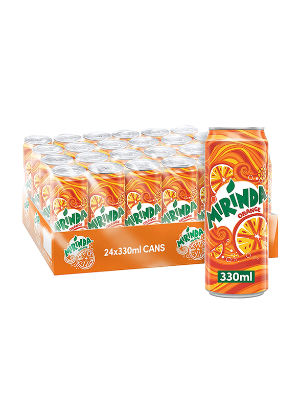

Mirinda 6-Piece Orange Flavour Soft Drink 355ml