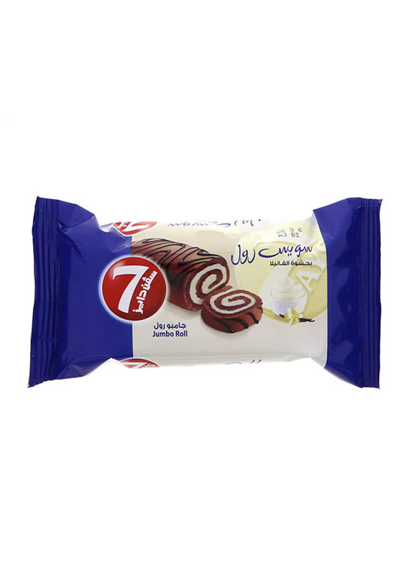 

7-Days 7 Days Swiss Roll Jumbo Vanilla 55 Gm