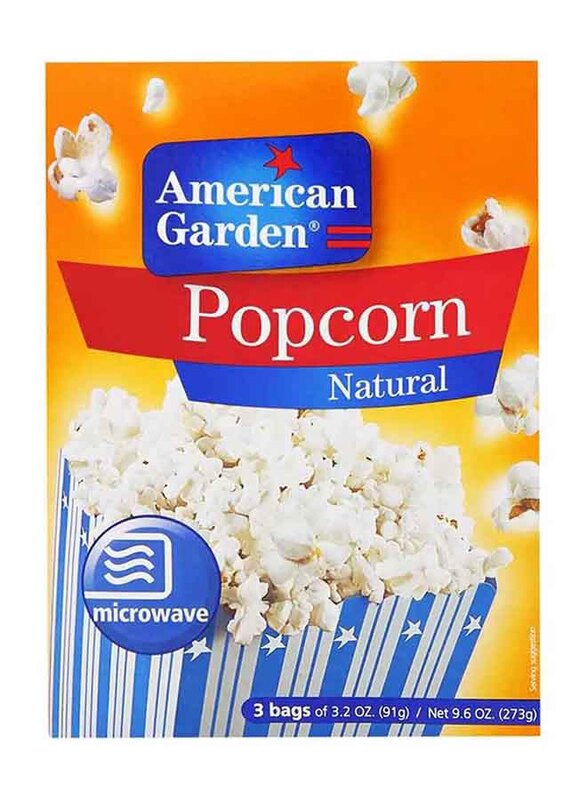 

American Garden Natural Microwave Popcorn, 273g