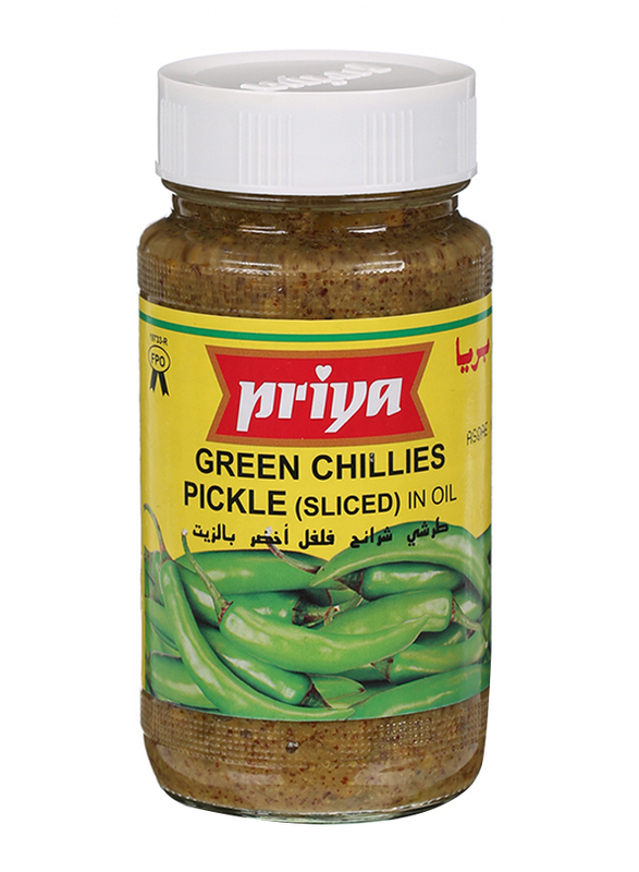 

Priya Green Chillies Pickle In Oil, 300g