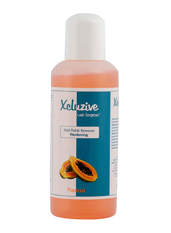 

Xcluzive Papaya Nail Polish Remover, 120ml, Orange