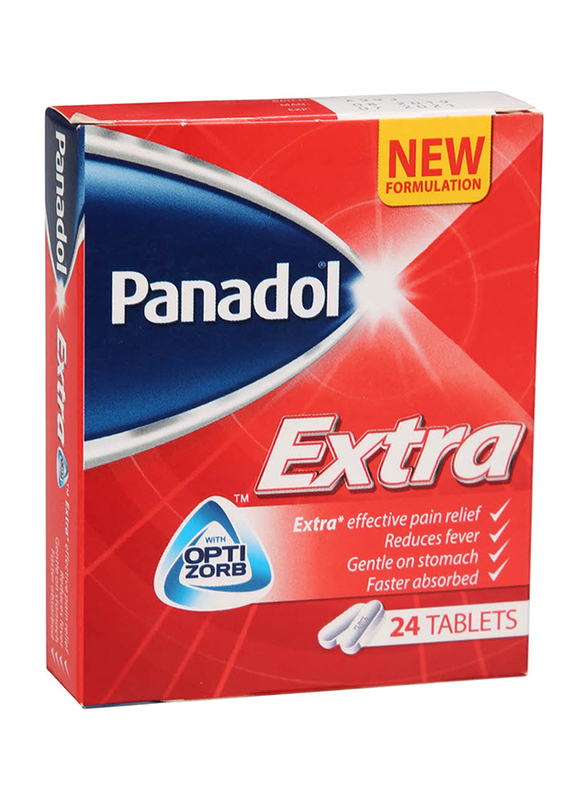 

Panadol Extra with Opti Zorb, 24 Tablets