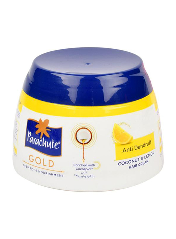 

Parachute Gold Coconut & Lemon Hair Cream for Anti Dandruff, 140ml