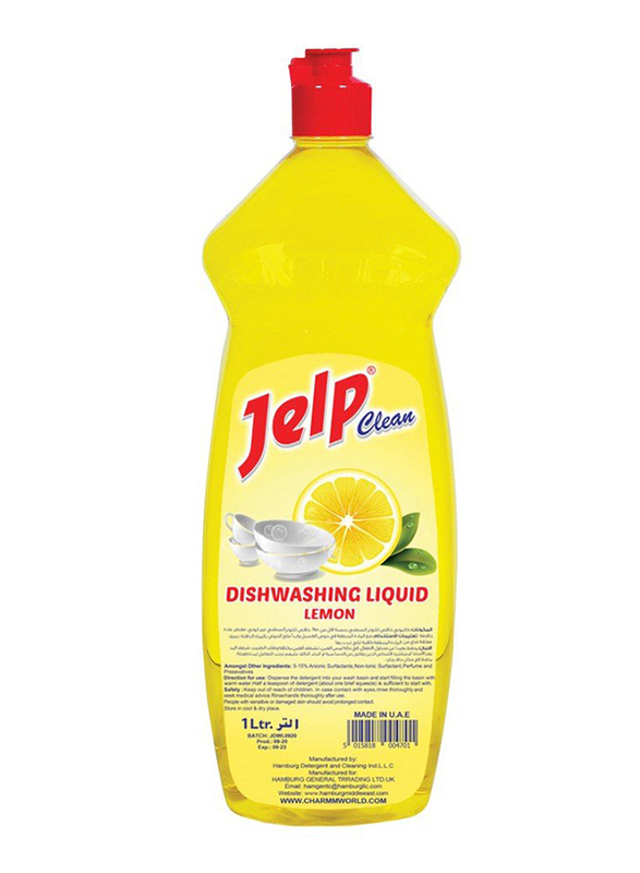 

Jelp Lemon Dishwashing Liquid, 1 Litre