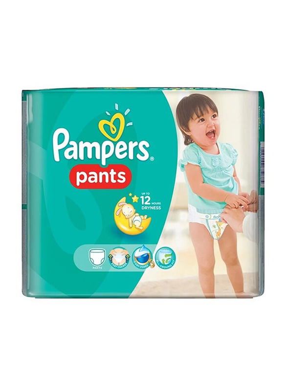 

Pampers Pants Baby Diapers, Size 5, Junior, 12-18 kg, Carry Pack, 22 Count
