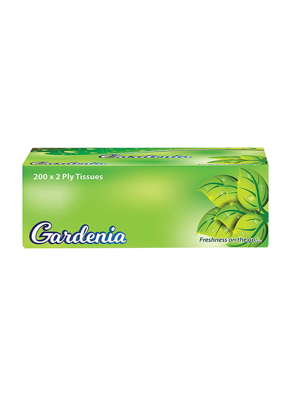 

Gardenia 2-Ply Facial Tissues, 200 Sheets