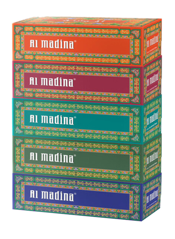 

Al Madina Facial Tissues, 5 Boxes x 150 Sheets x 2 Ply