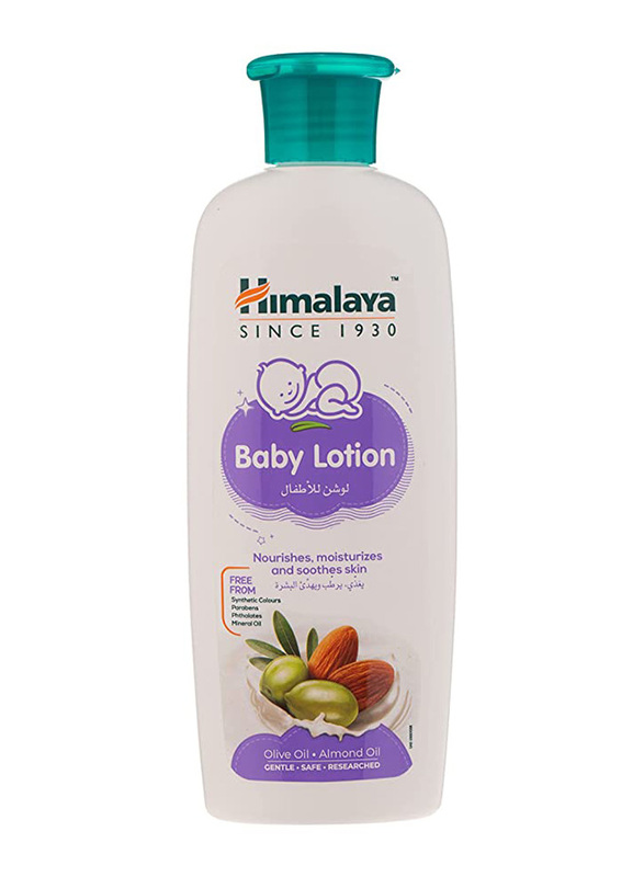 

Himalaya 200ml Baby Lotion, Newborn, White