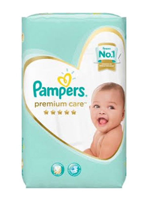 

Pampers Premium Care Baby Diapers, Size 3, 6-10 kg, Value Pack, 62 Count