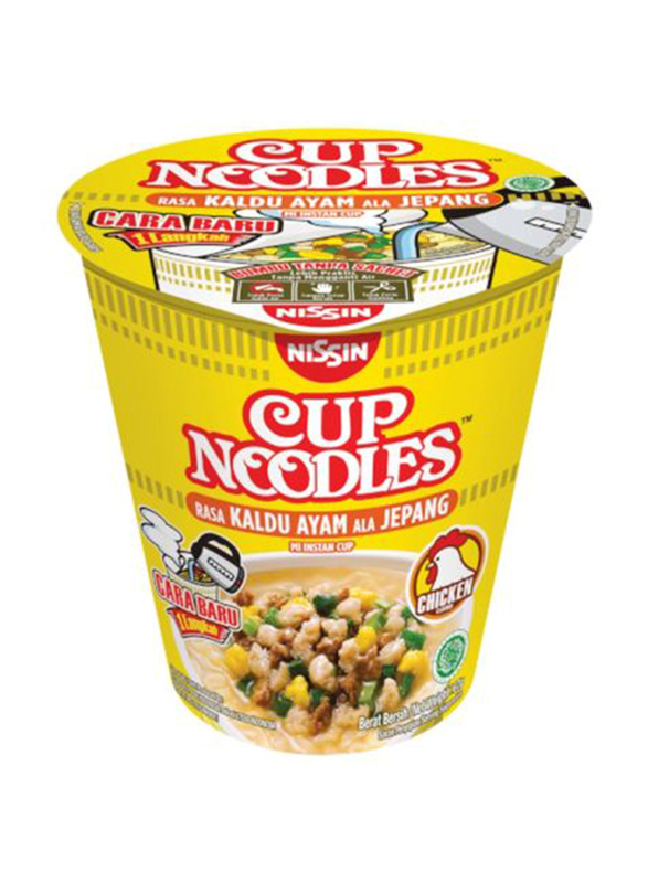 

Nissin Japanese Style Chicken Flavour Cup Noodles, 12 x 67g