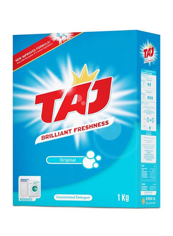 

Taj 2-in-1 Detergent Powder, 1Kg
