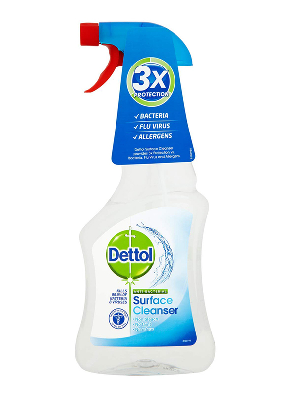 

Dettol Antibacterial Spray Surface Cleaner, 500ml