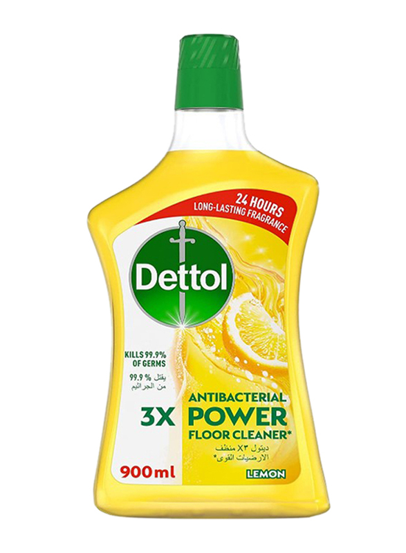 

Dettol Lemon Antibacterial Power Floor Cleaner, 900ml