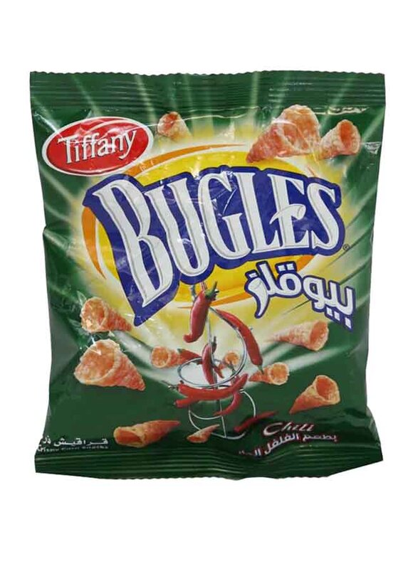 

Tiffany Chips Bugles Chilli 10.5gm