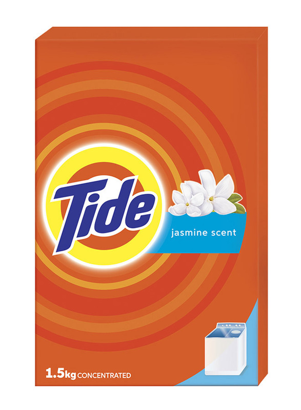 

Tide Jasmine Scent Laundry Detergent Powder, 6 x 1.5 Kg