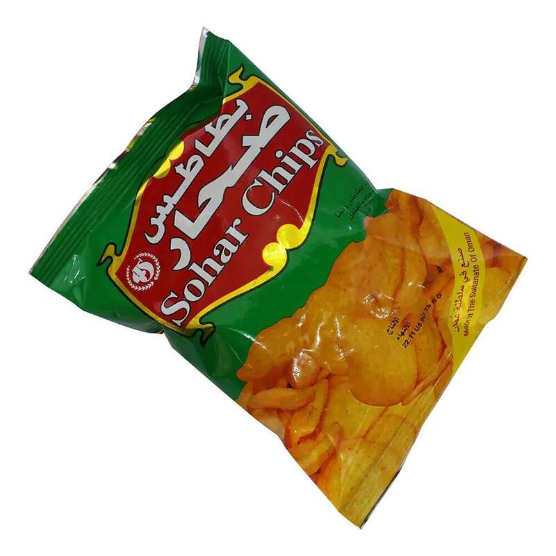 

Oman Sohar Potato Chips 50x15gm