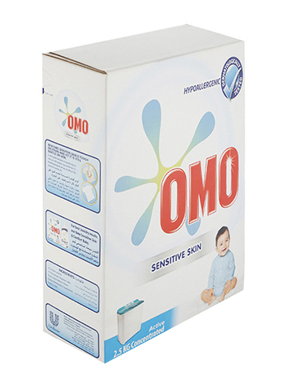 

Omo Sensitive Skin Active Powder Detergent, 2.5Kg