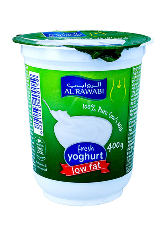 

Al Rawabi Low Fat Yoghurt 400gm