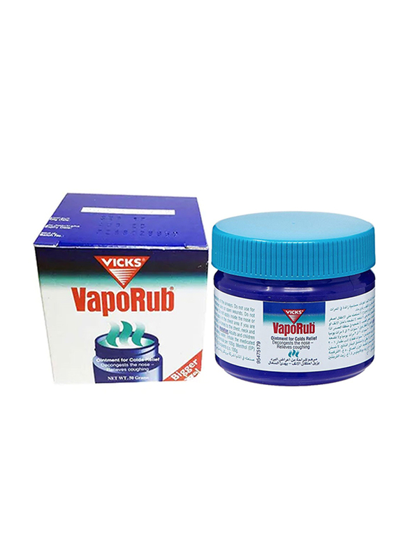 

Vicks Vaporub Nasal & Coughing Rub Ointment, 50gm