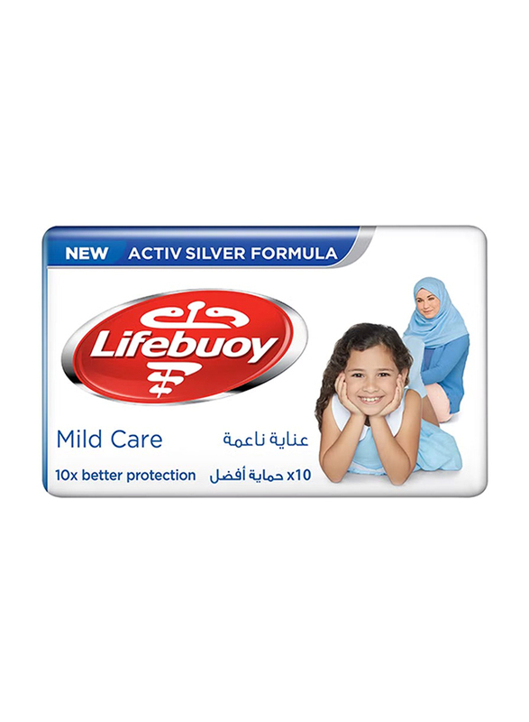 

Lifebuoy Anti Bacterial Mild Care Soap Bar, 48 x 160gm