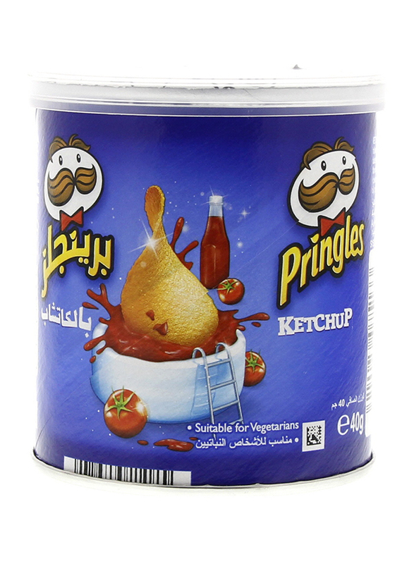

Pringles Ketchup Flavoured Chips Can, 40g