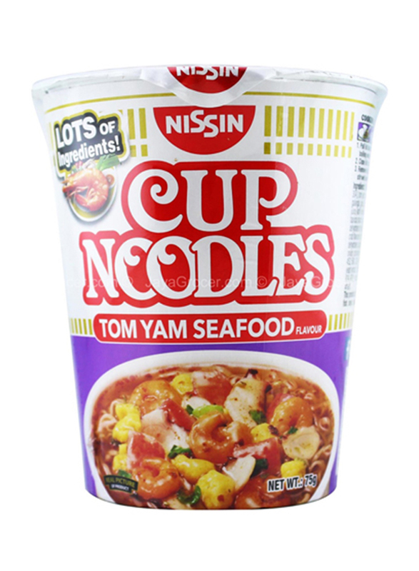 

Nissin Tom Yum Seafood Flavour Cup Noodles, 70g