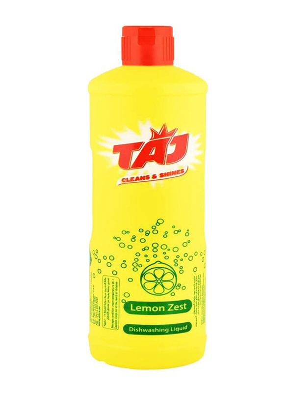 

Taj Clean & Shines Lemon Zest Dishwash Liquid, 24 x 500ml
