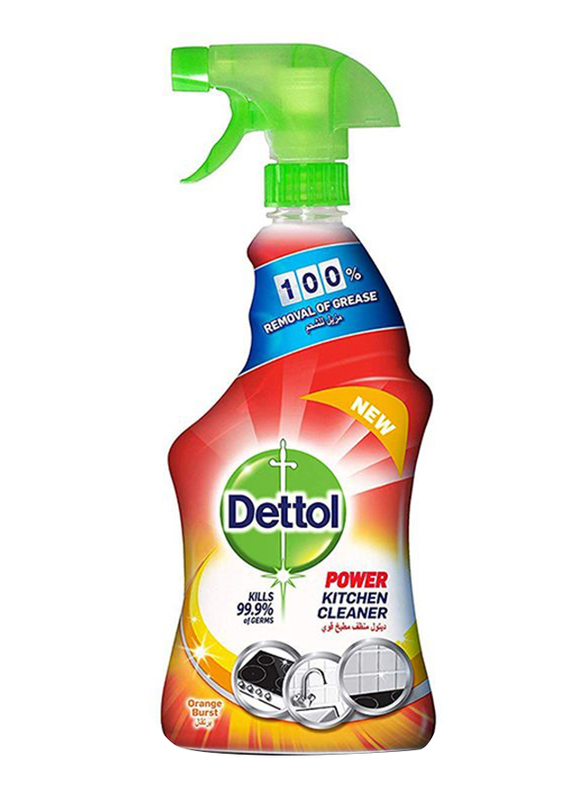 

Dettol Power Spray Orange Scent Kitchen Cleaner, 500ml
