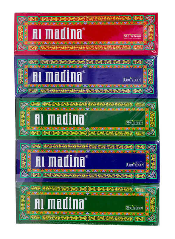 

Al Madina Facial Tissue, 5 Boxes x 150 Sheets x 2 Ply