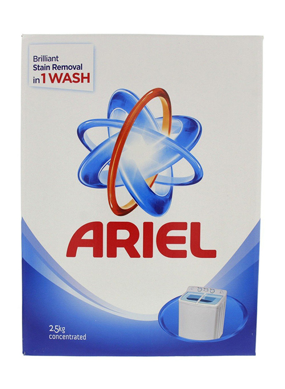 

Ariel Original Scent Blue Laundry Powder Detergent, 2.5 Kg