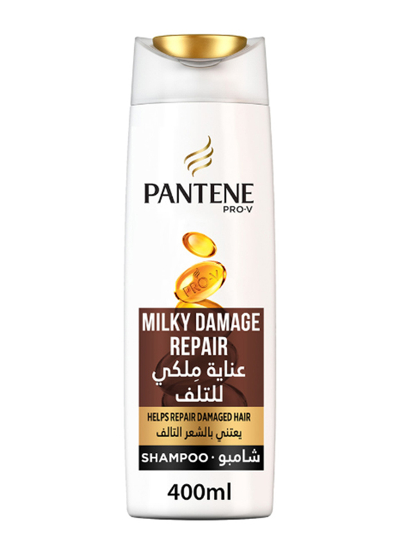 

Pantene Pro-V Milky Damage Repair Shampoo for Damage Hair, 400ml