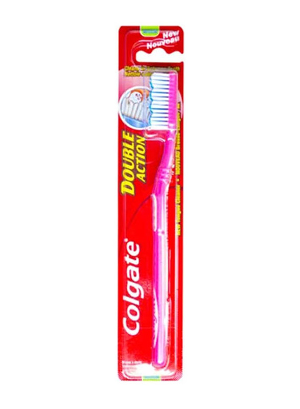 

Colgate Double Action Tooth Brush, 12 Pieces, Soft