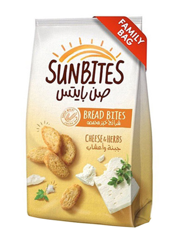 

Sunbites Cheese and Herbs Flavoured Bread Bites, 110g