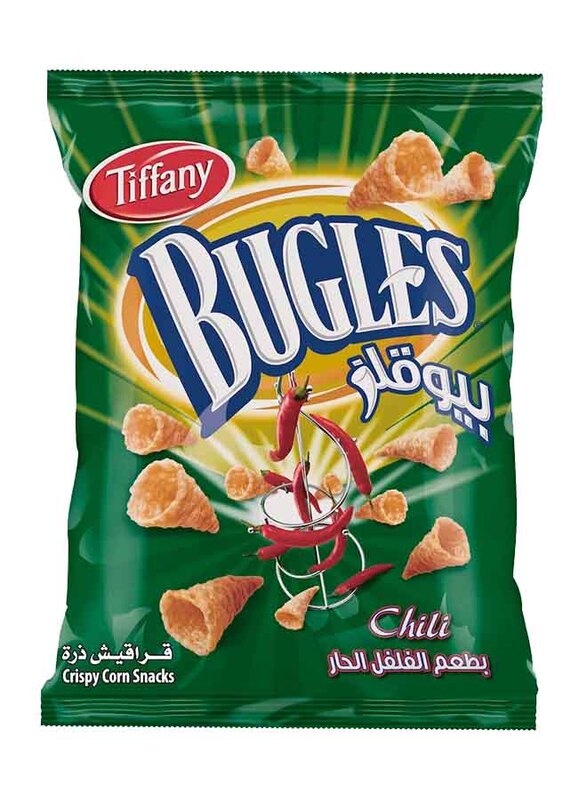 

Tiffany Chips Bugles Chilli 75gm